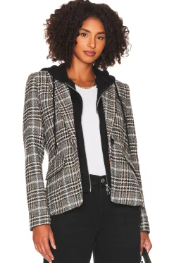 Women Central Park West Jackets & Coats>Bradley Plaid Dickie Blazer