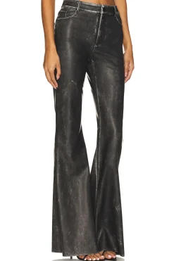 Women Alice + Olivia Pants>Brent Leather Pant