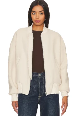 Women Citizens of Humanity Jackets & Coats>Brianna Fleece Bomber