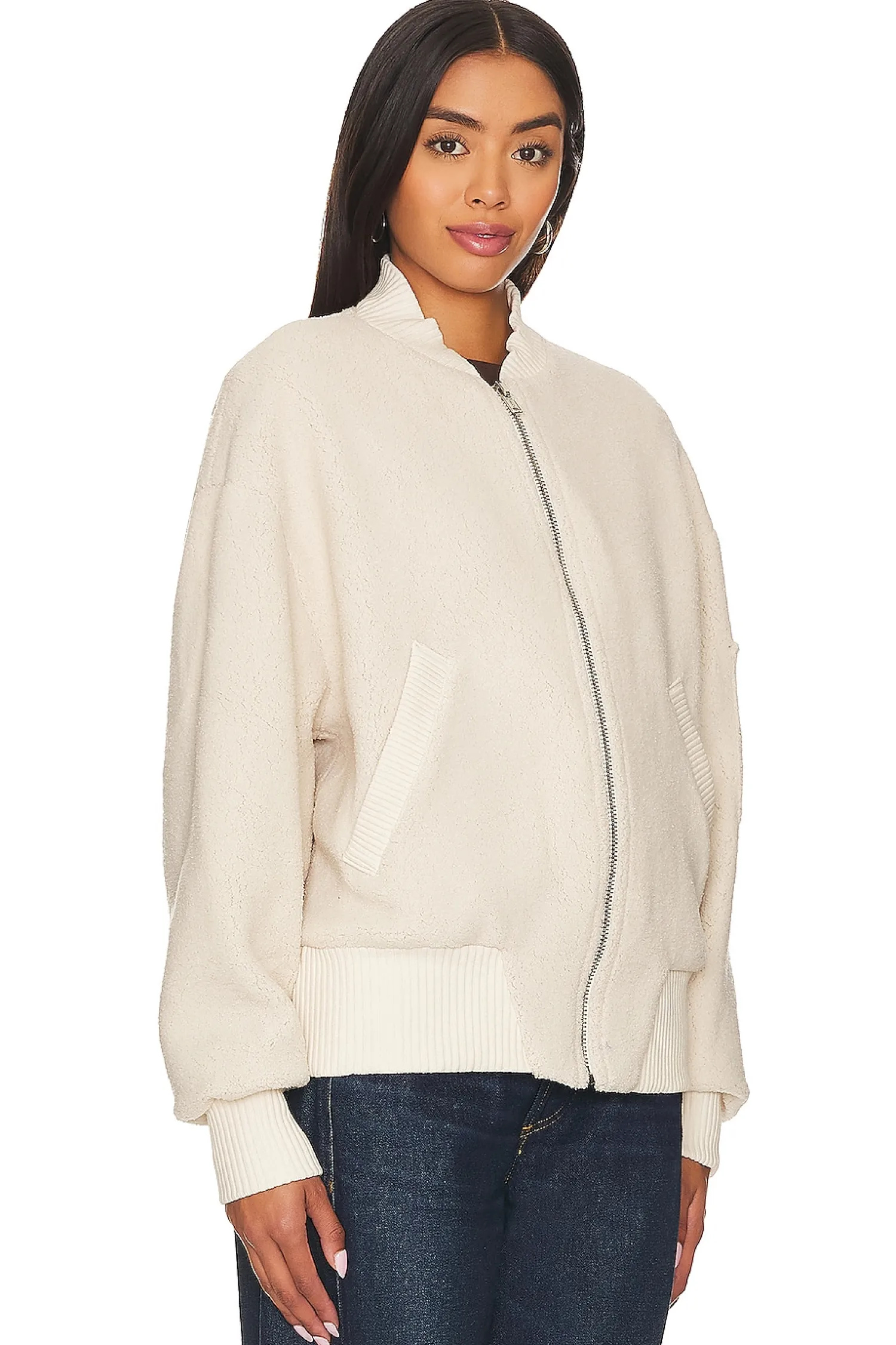 Women Citizens of Humanity Jackets & Coats>Brianna Fleece Bomber