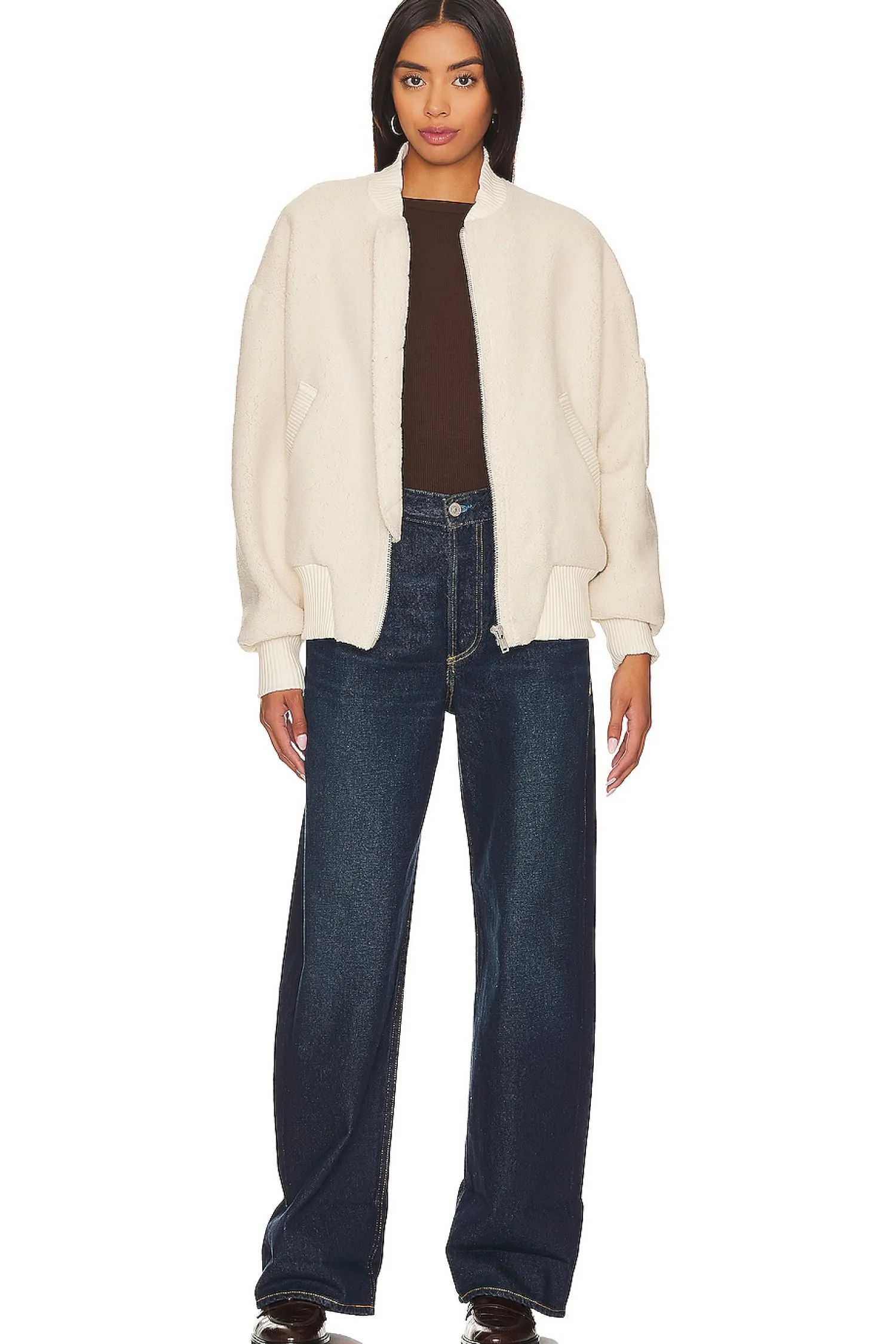 Women Citizens of Humanity Jackets & Coats>Brianna Fleece Bomber
