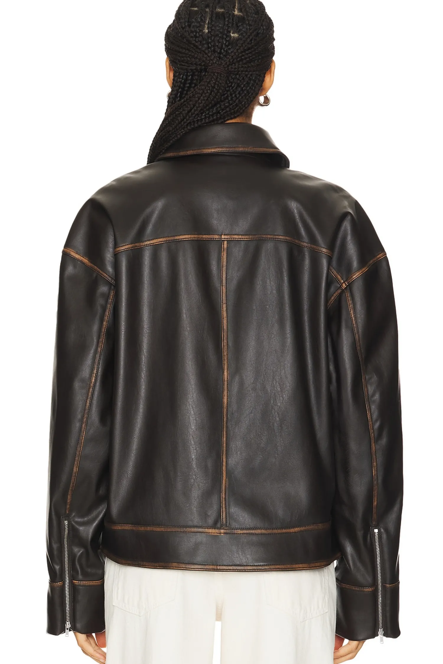Women Lovers and Friends Jackets & Coats>Brinley Faux Leather Jacket