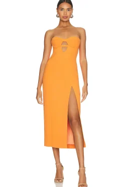 Women Bardot Dresses>Brisa Midi Dress