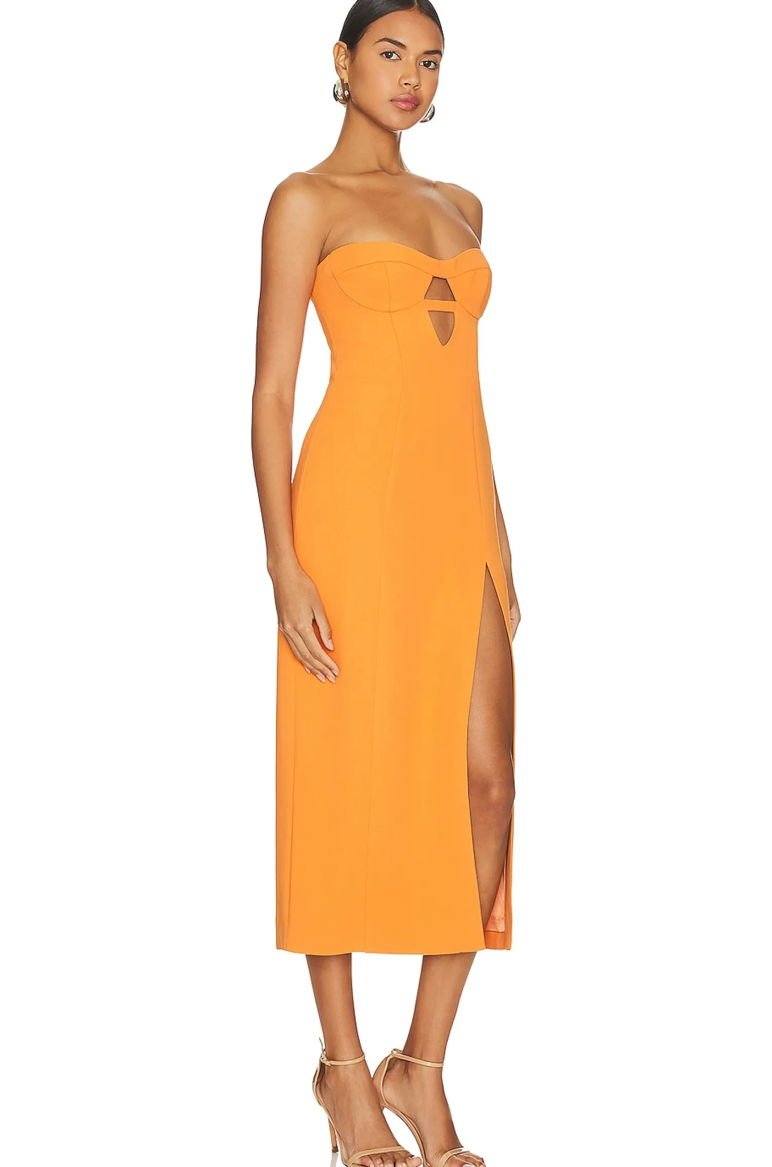 Women Bardot Dresses>Brisa Midi Dress