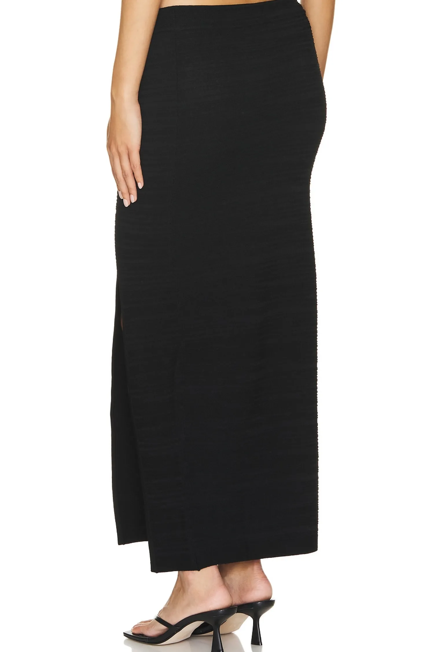 Women Autumn Cashmere Matching Sets>Broken Stitch Skirt