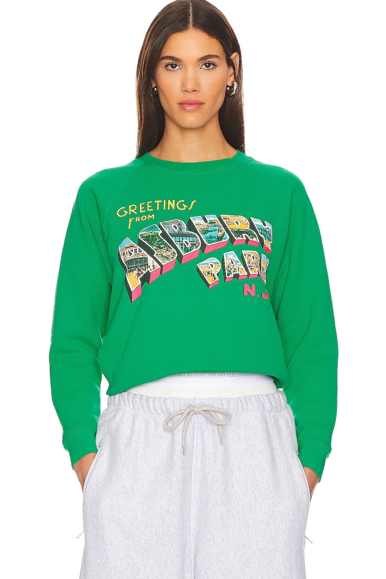 Women DAYDREAMER Loungewear>Bruce Springsteen Asbury Park Vintage Sweatshirt