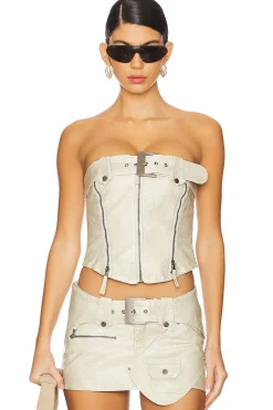 Women Jaded London Matching Sets>Buckle And Zip Corset