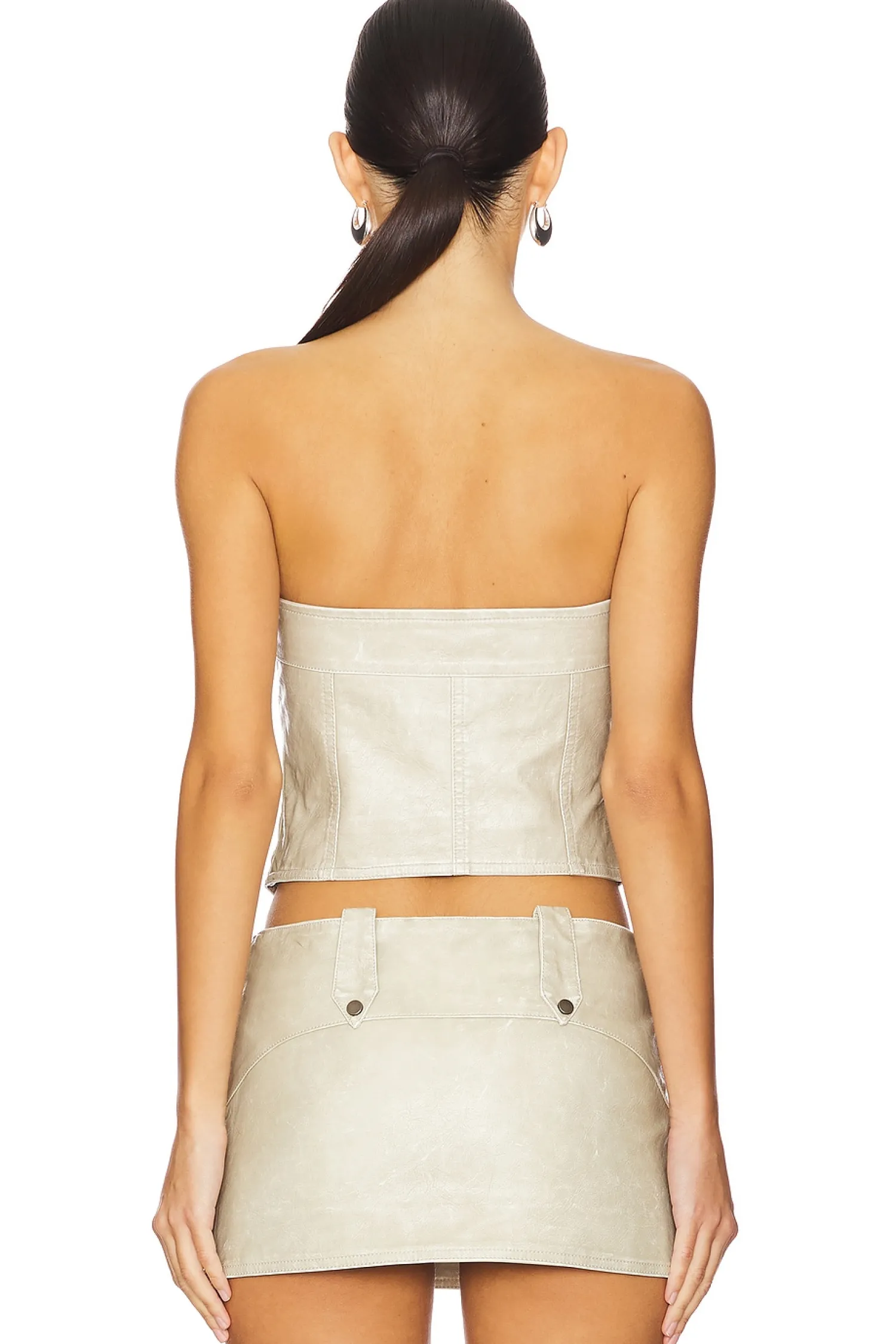 Women Jaded London Matching Sets>Buckle And Zip Corset