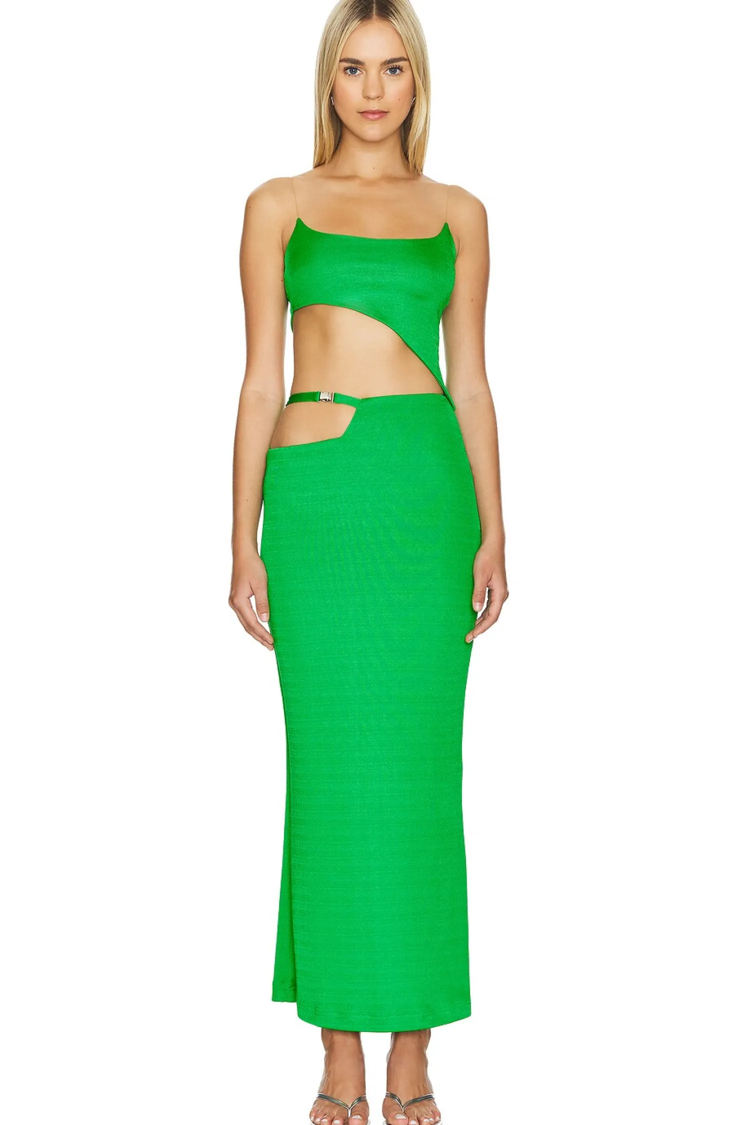 Women Lama Jouni Matching Sets>Buckle Strap Skirt