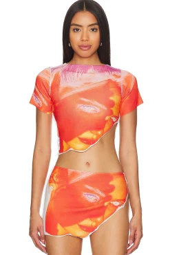 Women 1XBLUE Matching Sets>Burn Top