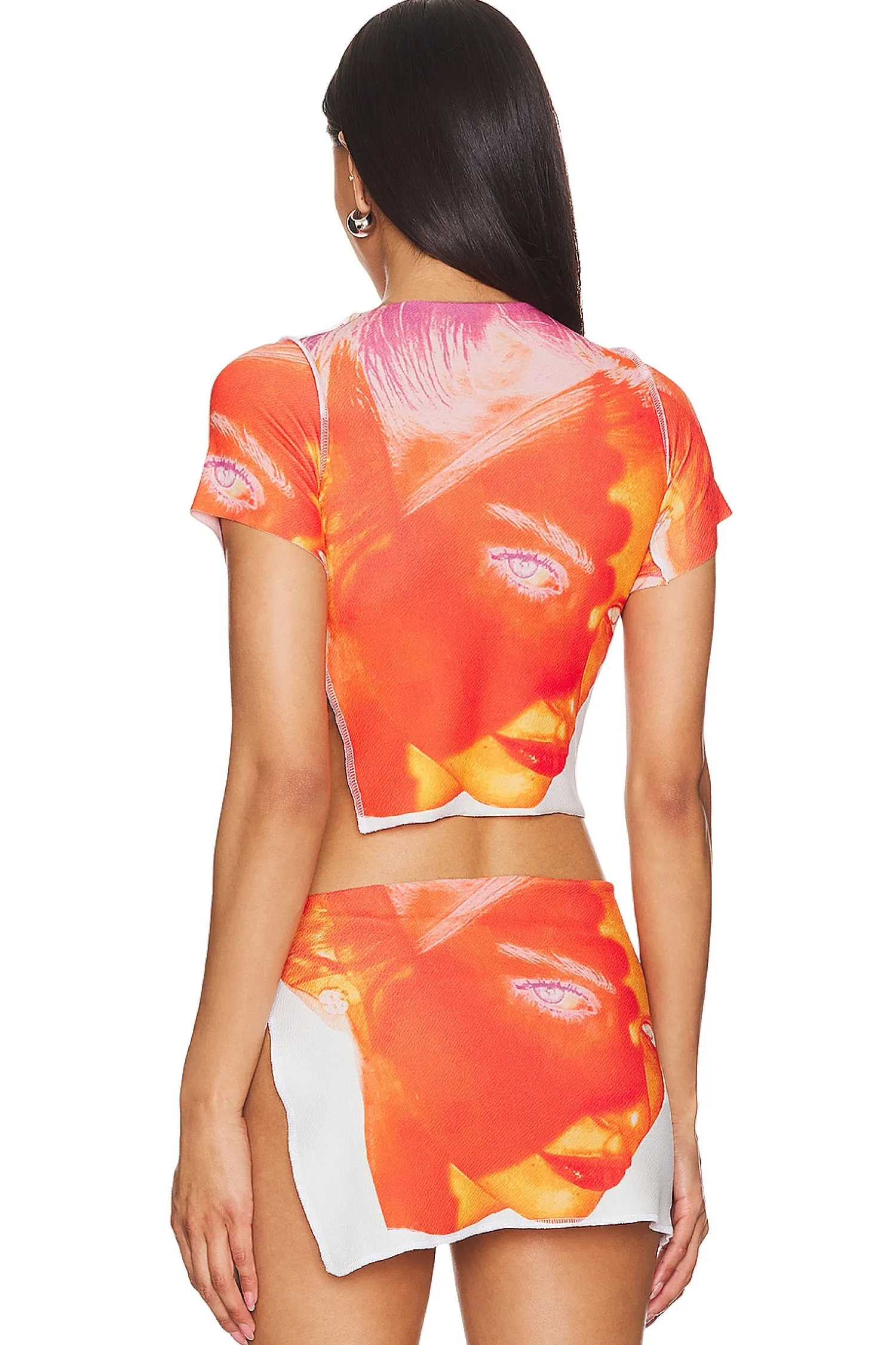 Women 1XBLUE Matching Sets>Burn Top