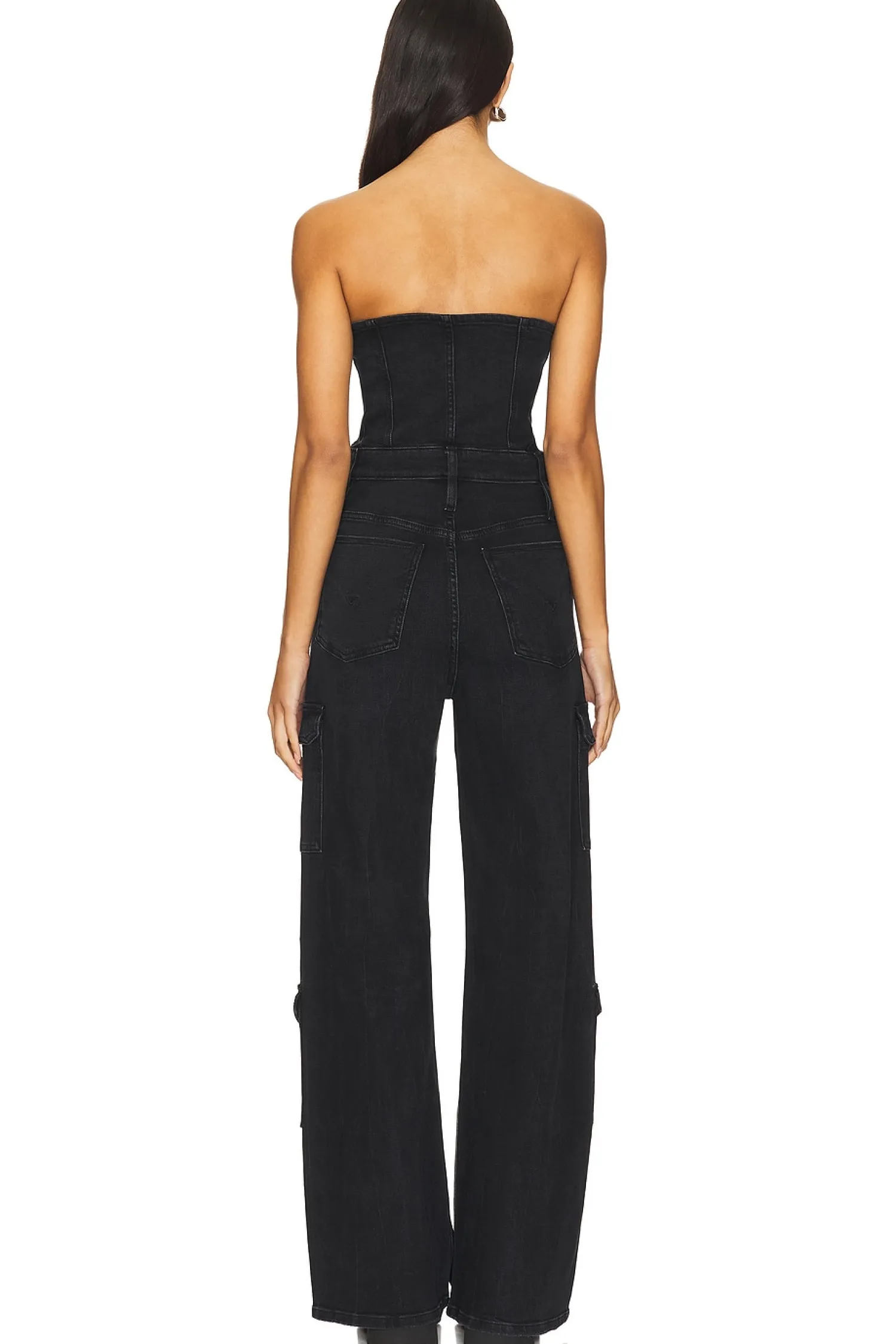 Women Hudson Jeans Jumpsuits>Bustier Cargo Jumpsuit