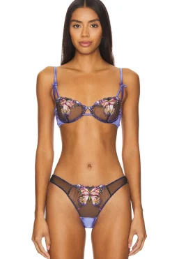 Women fleur du mal Lingerie & Sleepwear>Butterfly Embroidery Balconette