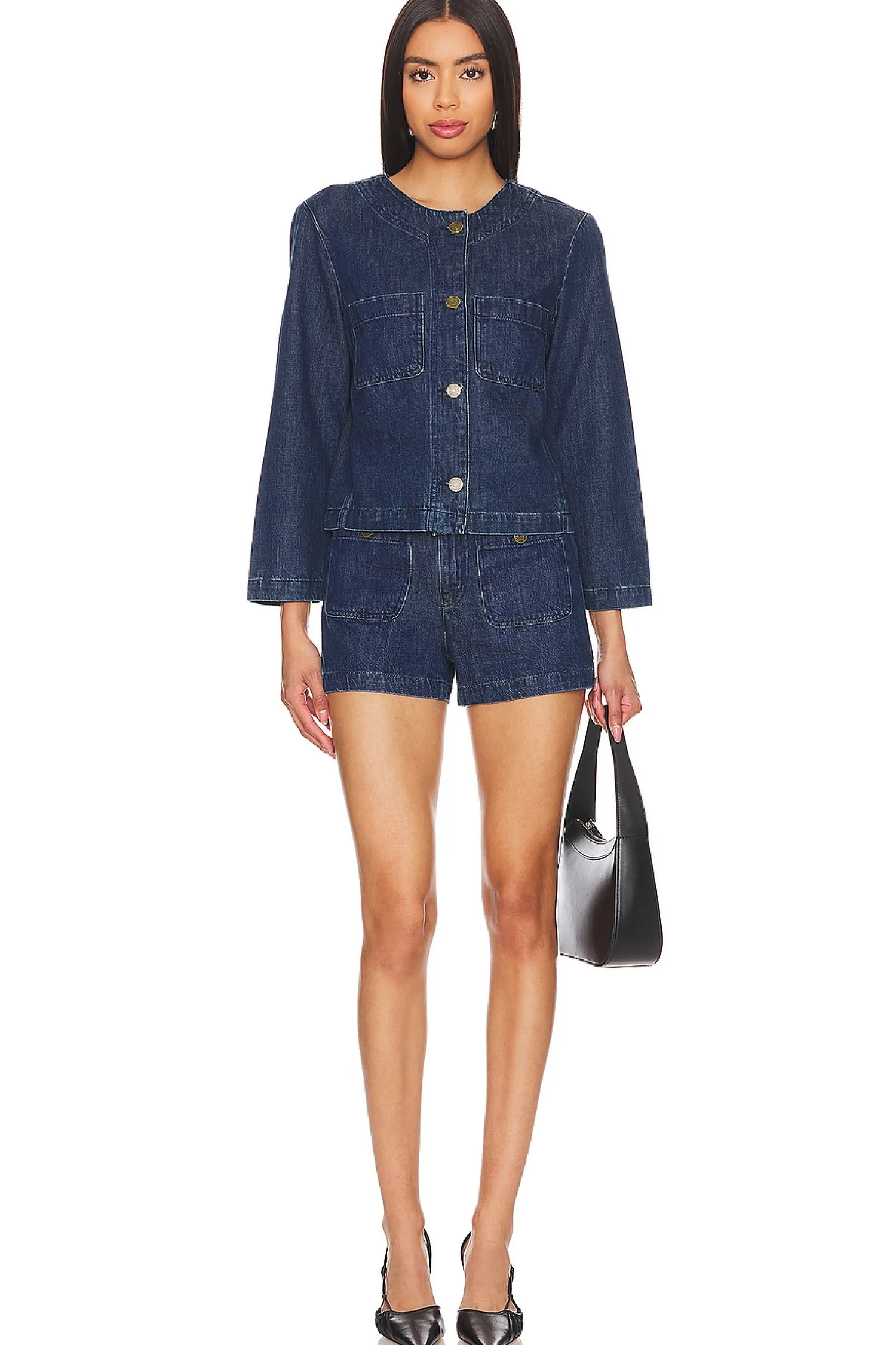 Women FRAME Jackets & Coats>Button Front Jacket