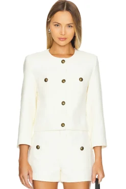 Women FRAME Jackets & Coats>Button Front Jacket