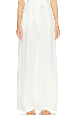 Women MATTHEW BRUCH Pants>Button Pleated Trouser