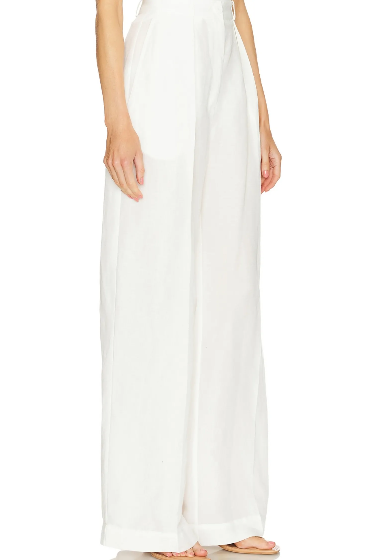 Women MATTHEW BRUCH Pants>Button Pleated Trouser
