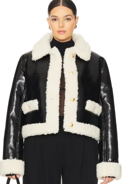 Women L'Academie Jackets & Coats>by Marianna Corsica Faux Sherpa Jacket