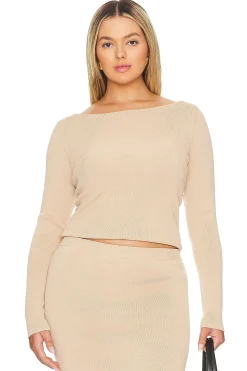 Women L'Academie Matching Sets>by Marianna Della Long Sleeve Top