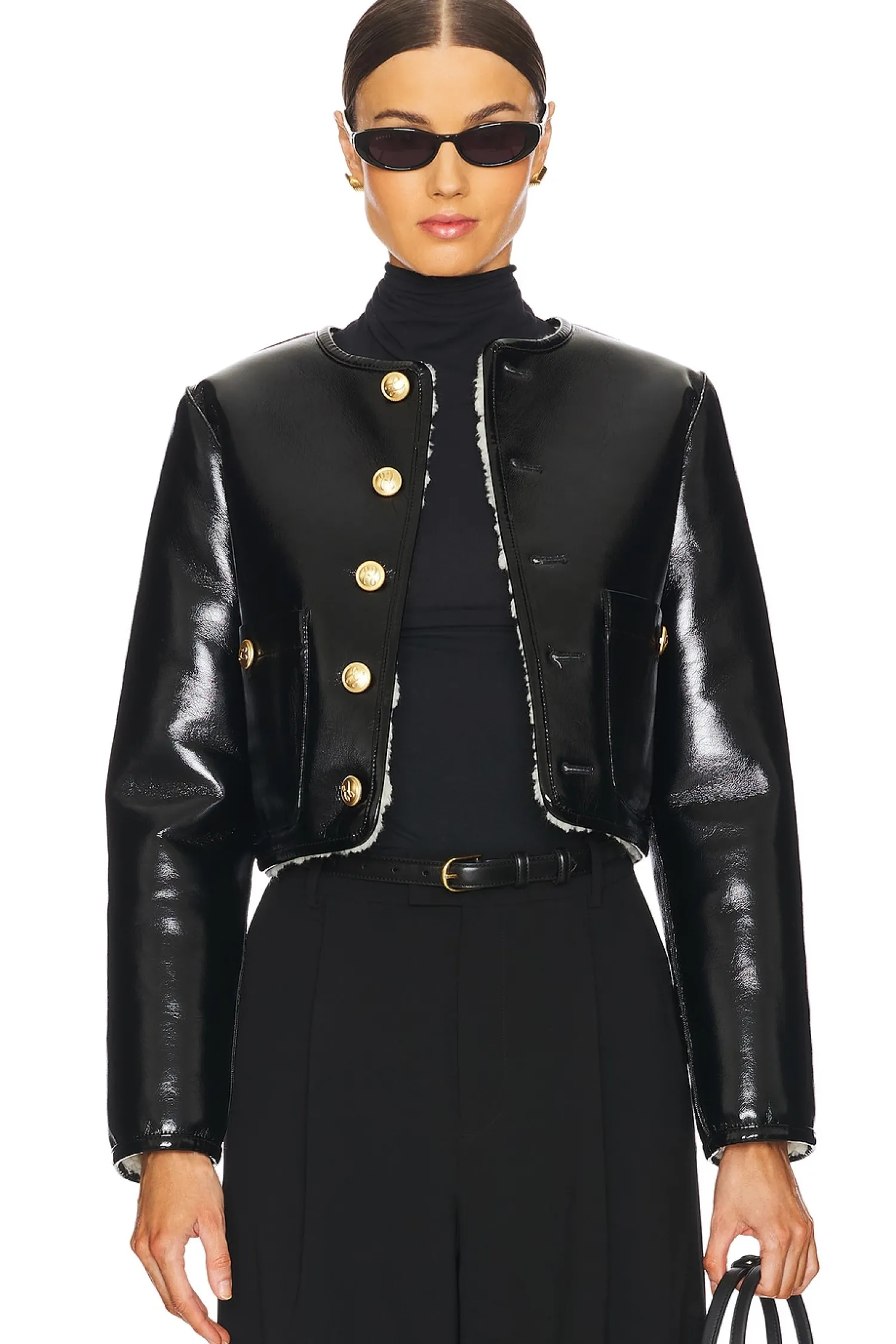 Women L'Academie Jackets & Coats>By Marianna Pauchet Reversible Faux Sherpa Jacket