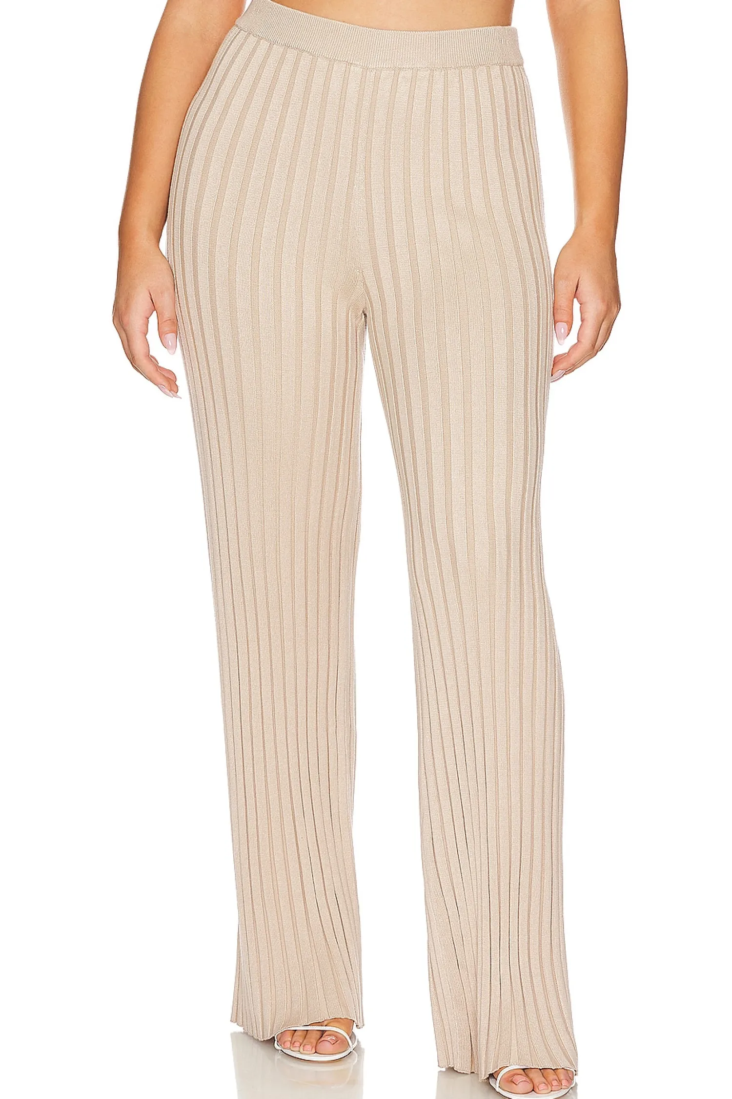 Women L'Academie Matching Sets|Loungewear>by Marianna Sereph Rib Pants