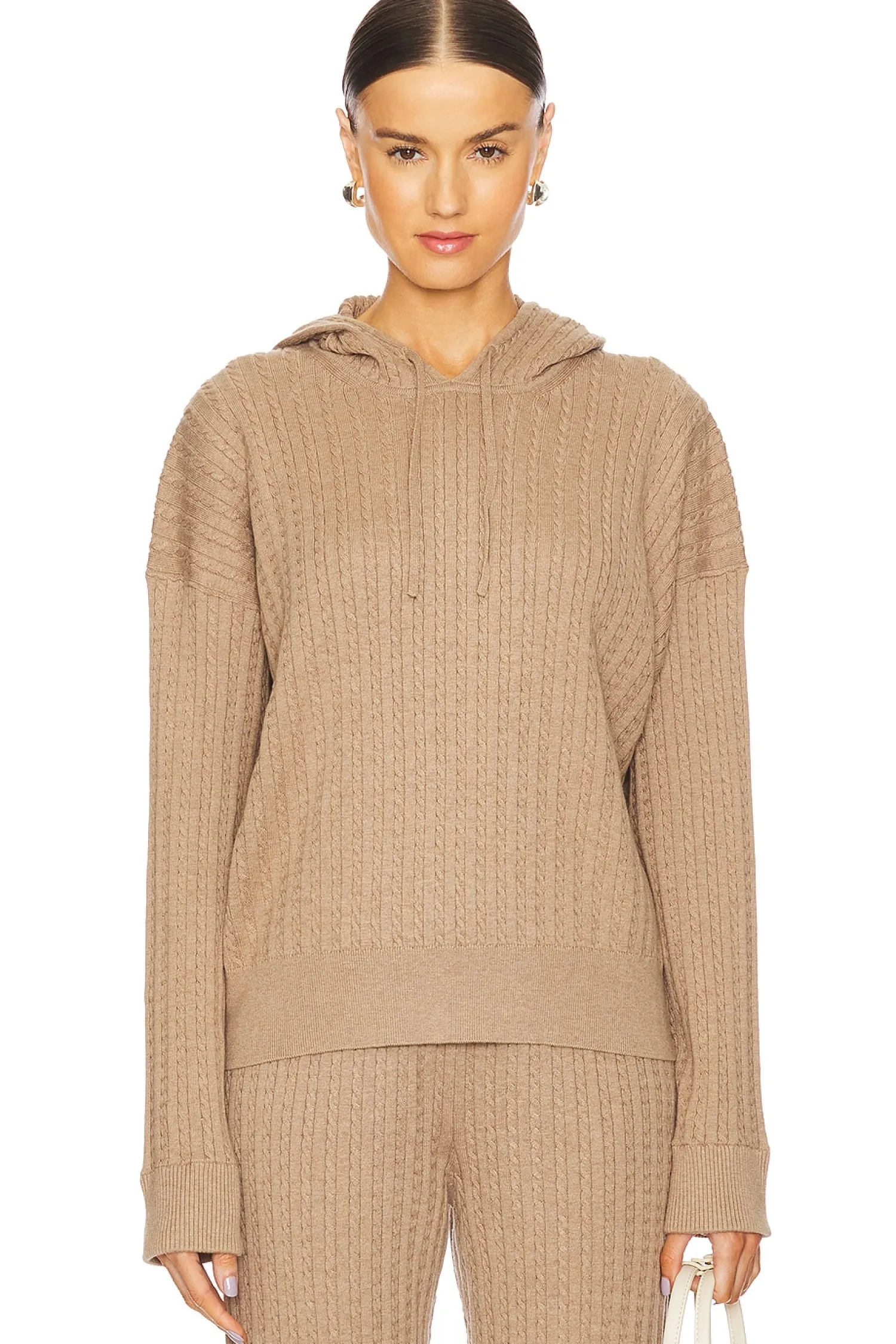 Women SIMKHAI Matching Sets|Loungewear>Cable Hoodie