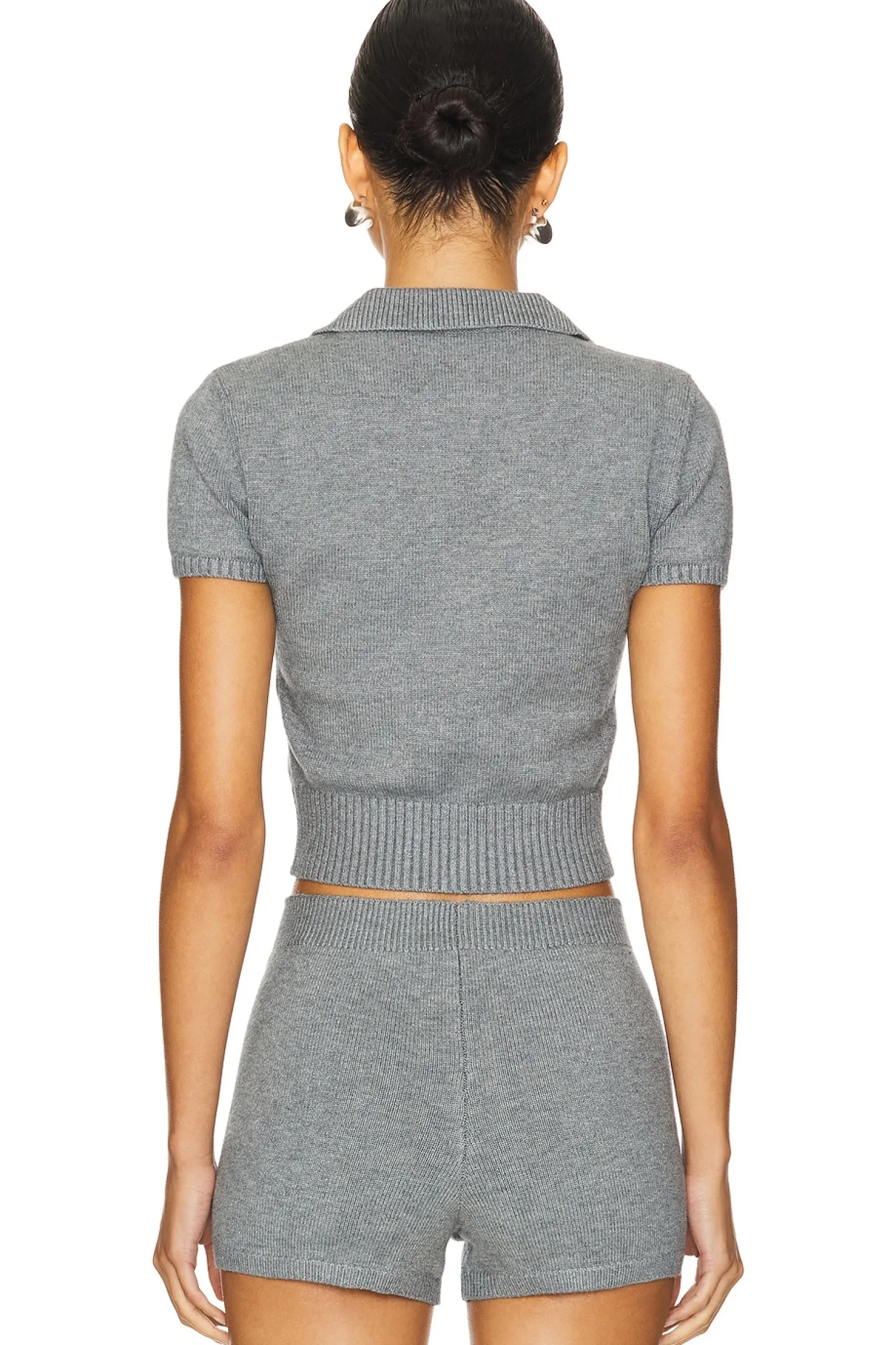 Women GUIZIO Matching Sets>Calesia Zip-up Top