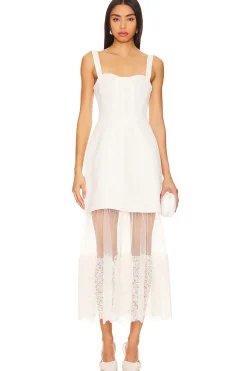 Women SIMKHAI Dresses>Callan Bustier Midi Dress