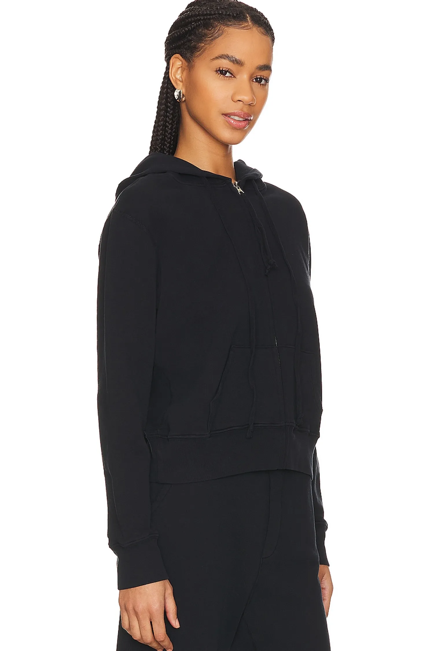 Women NILI LOTAN Loungewear>Callie Zip Up Hoodie