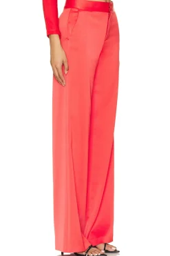 Women Alice + Olivia Matching Sets>Calvin Wide Leg Trouser