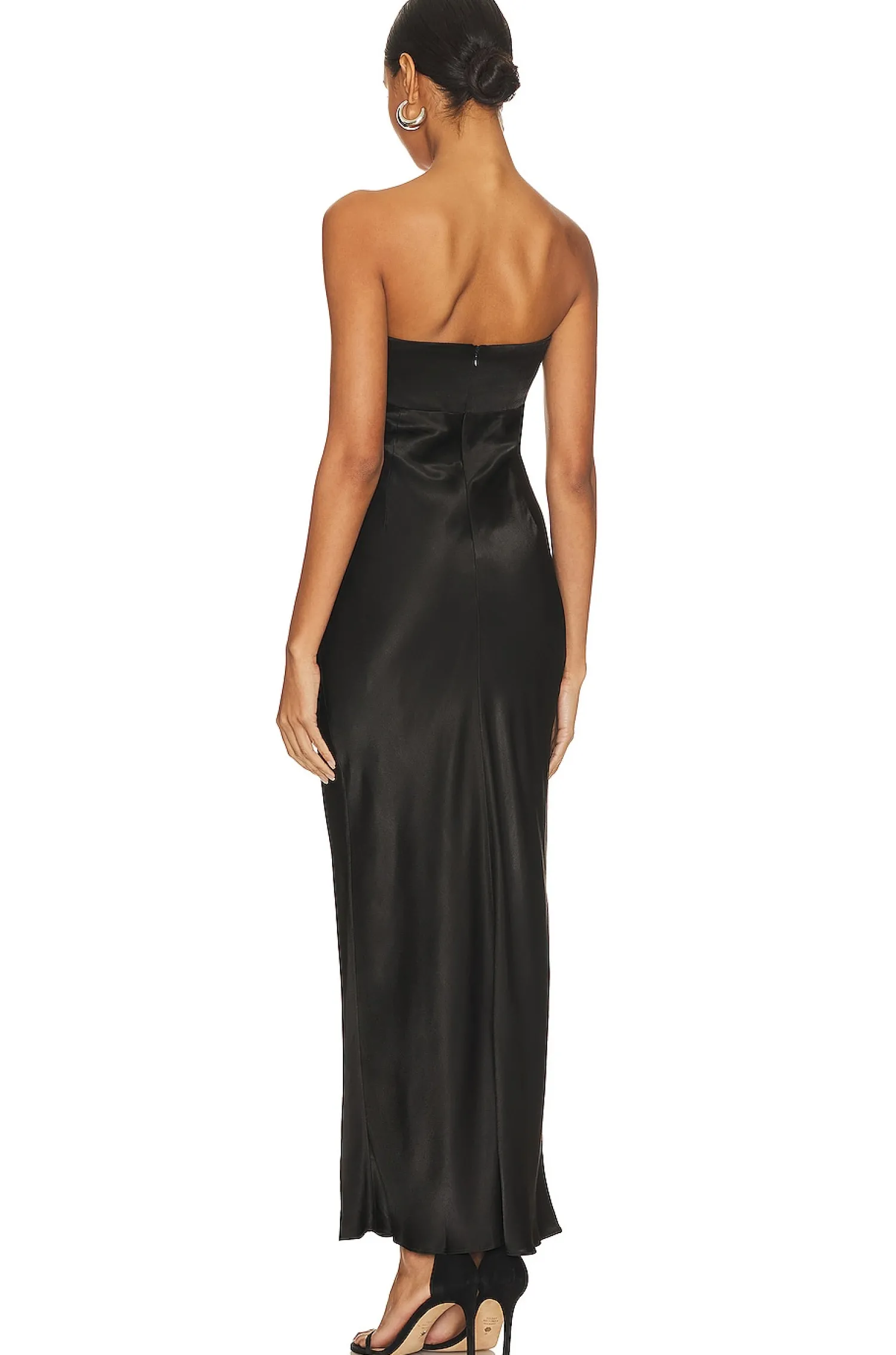 Women Shona Joy Dresses>Camille Strapless Cut Out Midi Dress