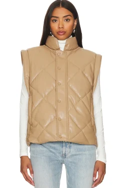 Women PISTOLA Jackets & Coats>Candice Puffer Vest