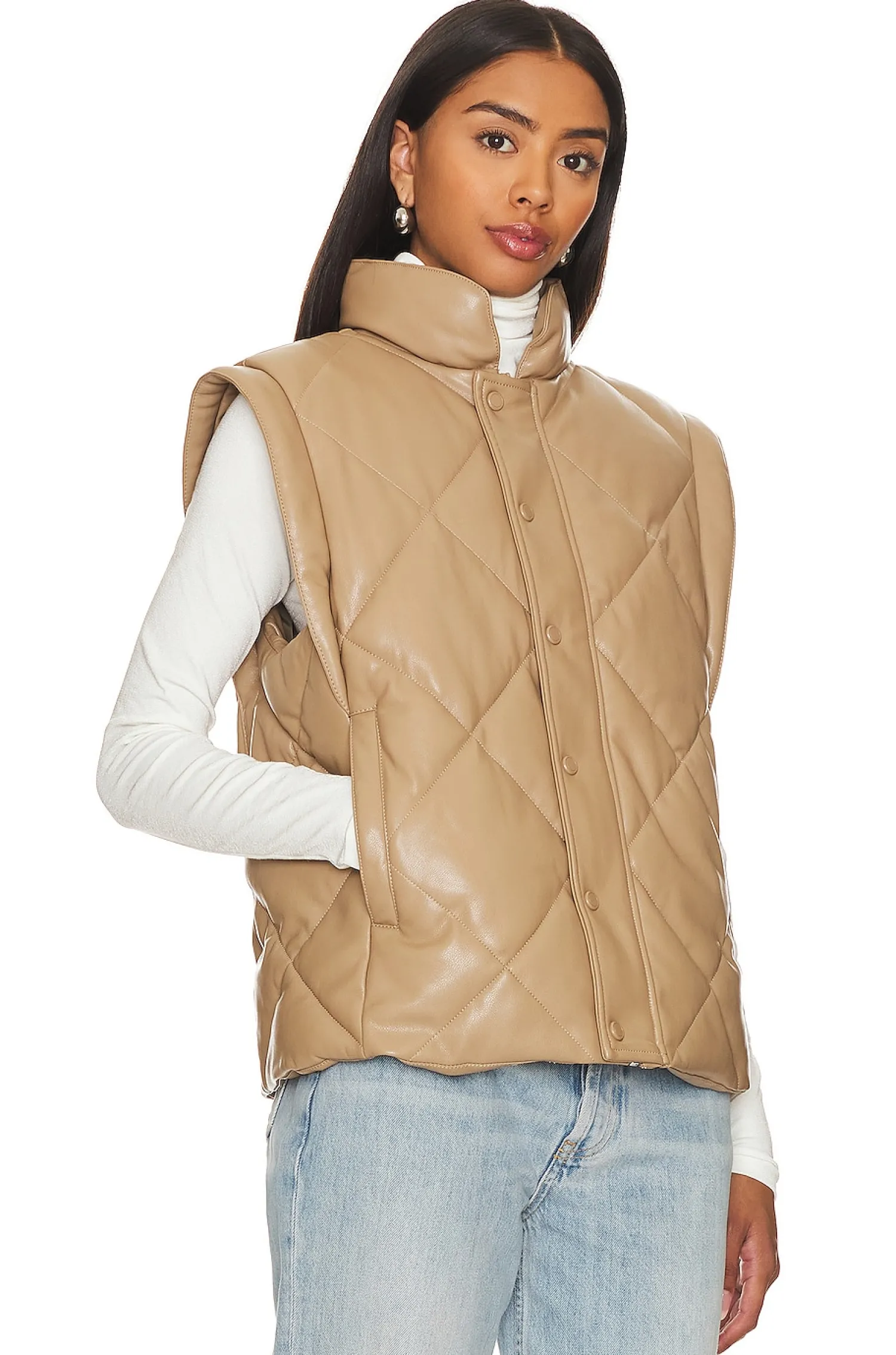 Women PISTOLA Jackets & Coats>Candice Puffer Vest