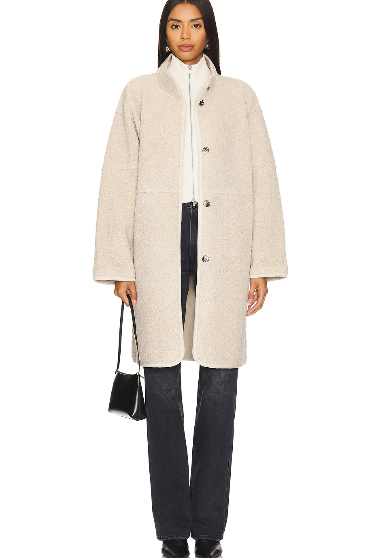 Women Velvet by Graham & Spencer Jackets & Coats>Cara Reversible Sherpa Jacket