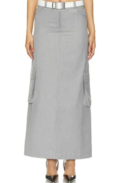 Women LADO BOKUCHAVA Matching Sets>Cargo Maxi Skirt