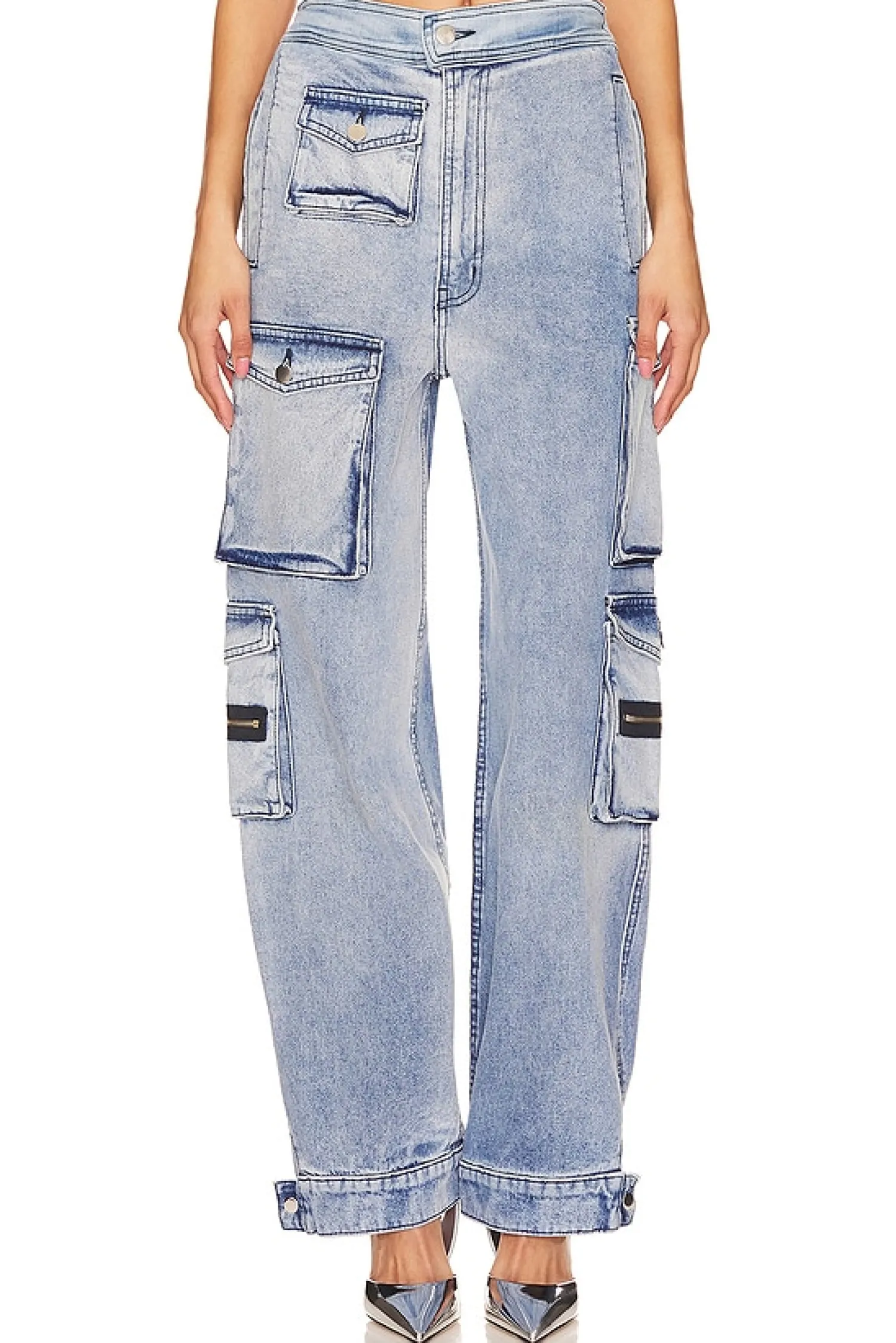 Women EB Denim Pants>Cargo Pants