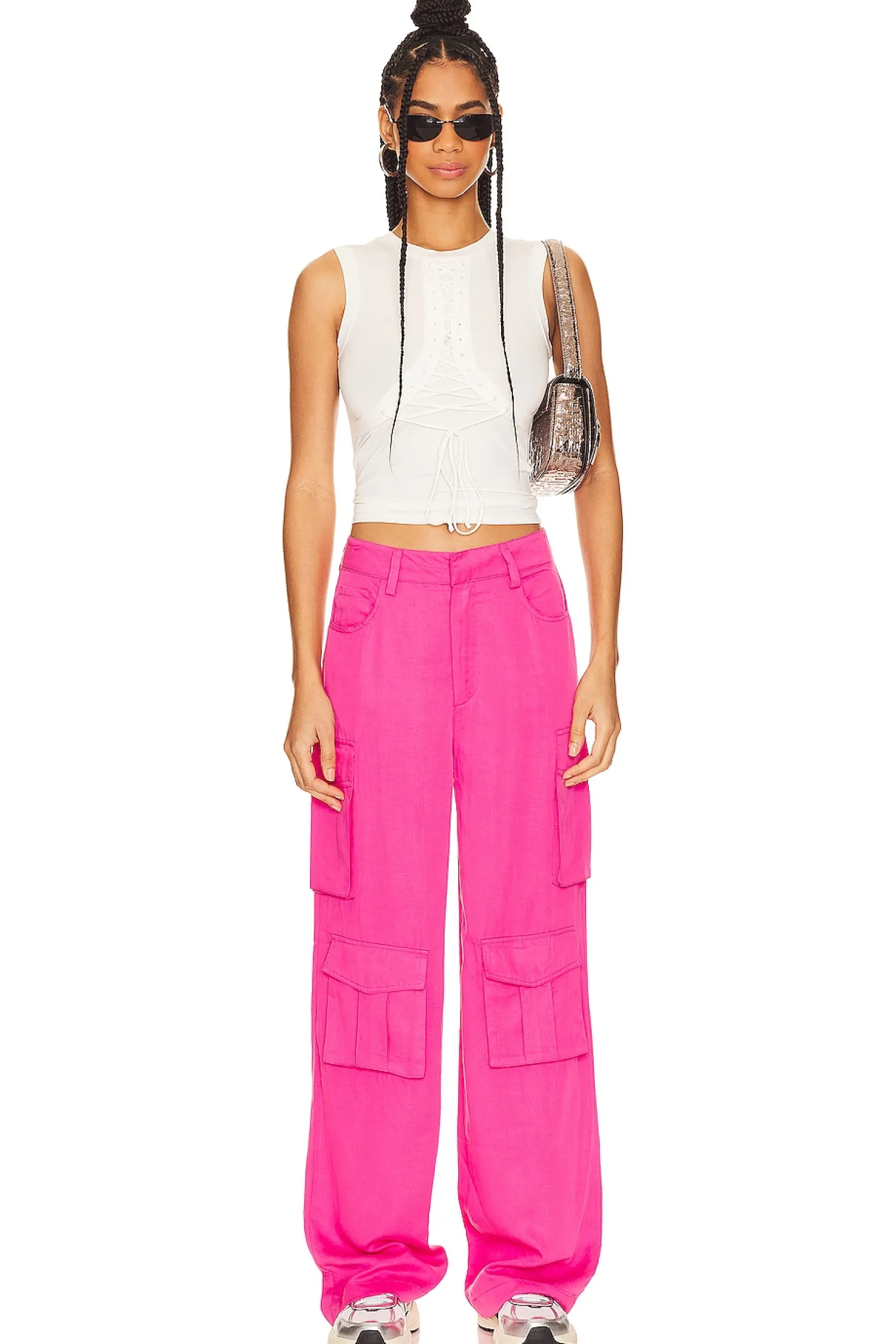 Women BLANKNYC Pants>Cargo Trousers