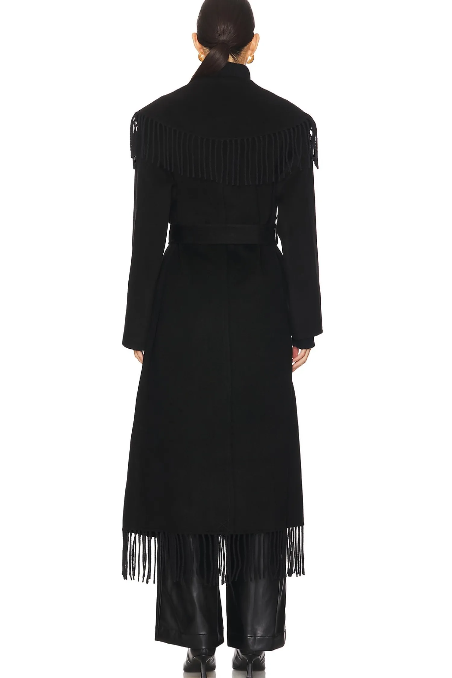 Women SIMKHAI Jackets & Coats>Carrie Fringe Robe Coat