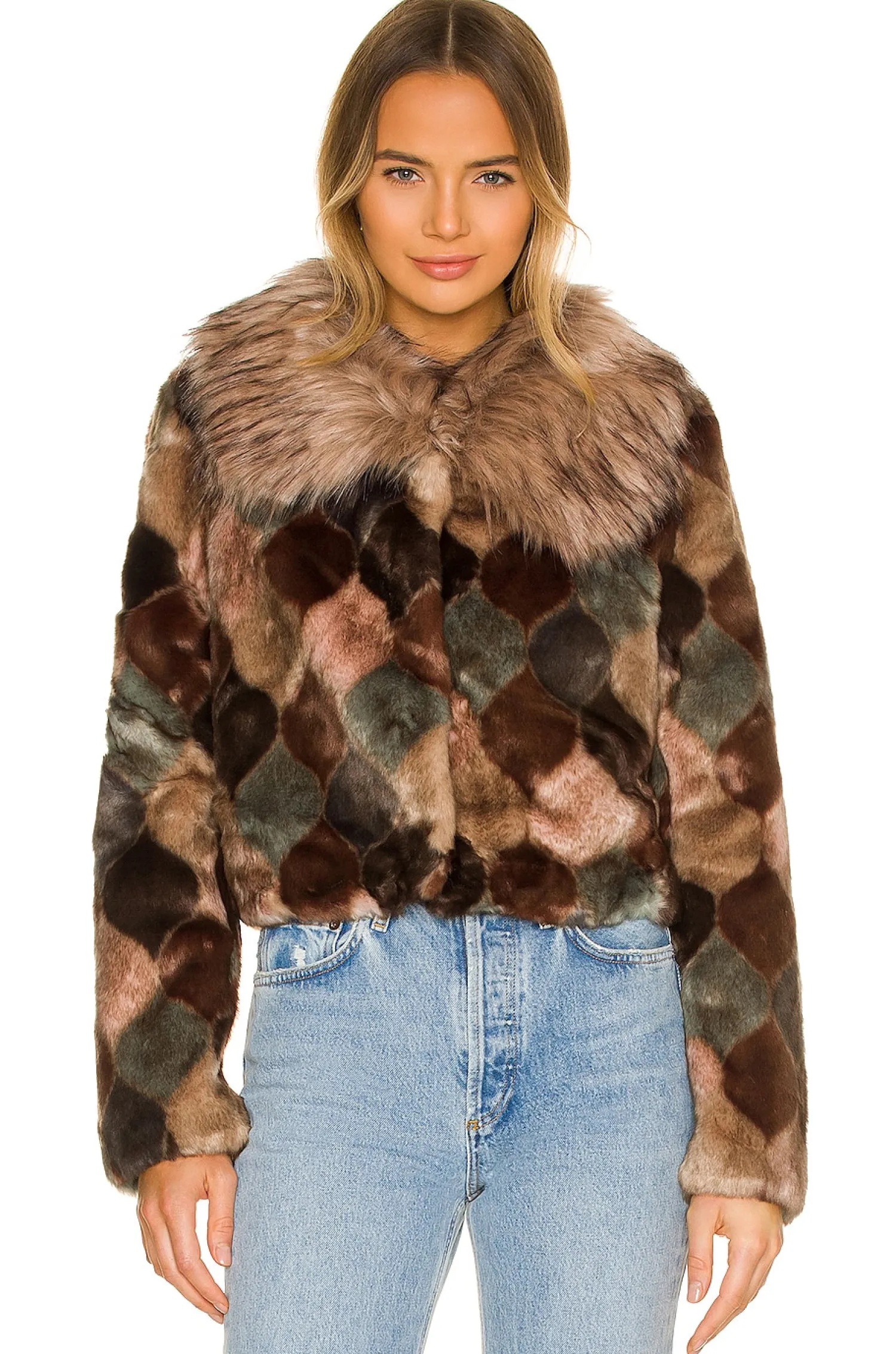 Women Unreal Fur Jackets & Coats>Casablanca Faux Fur Jacket