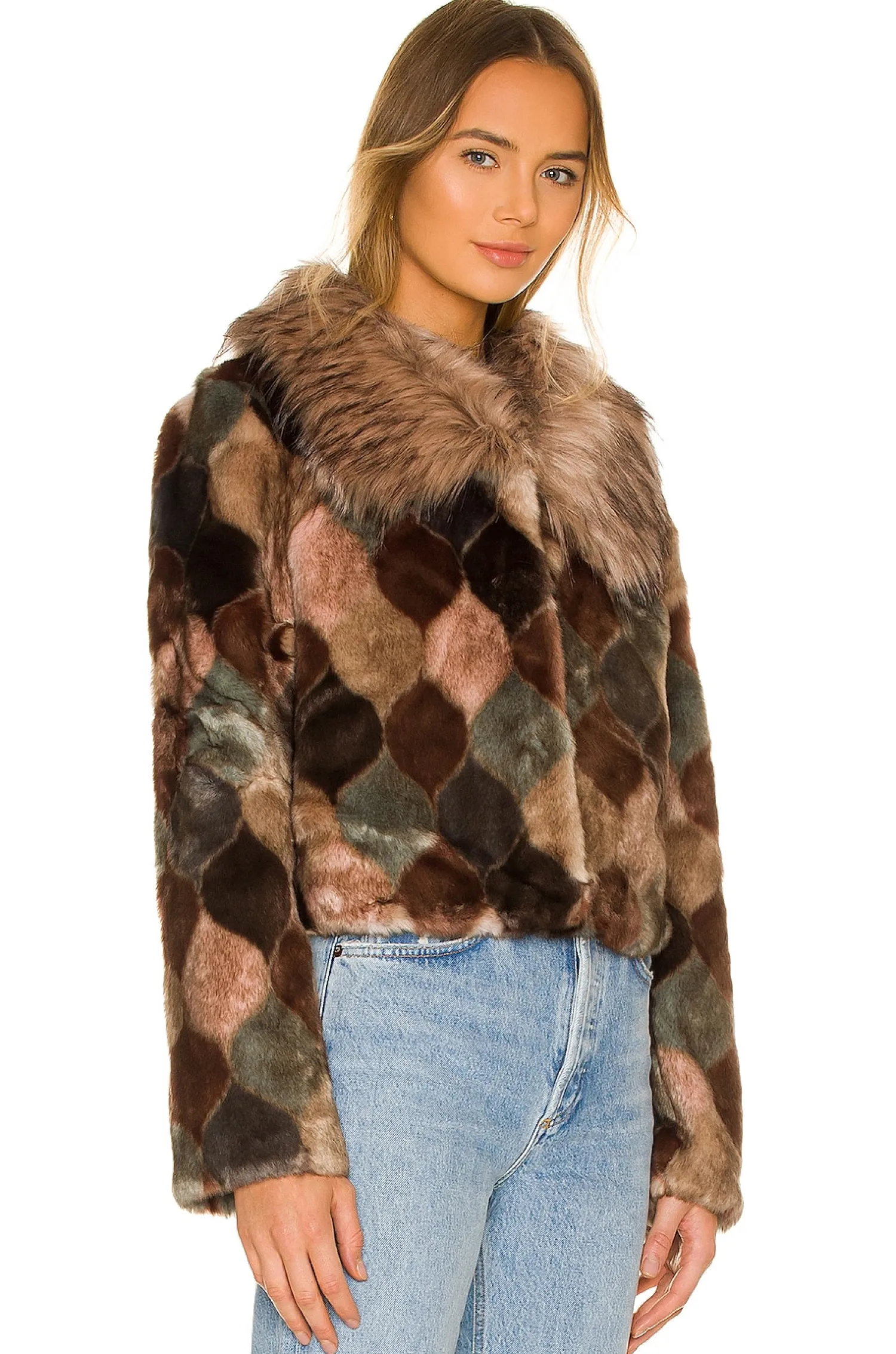 Women Unreal Fur Jackets & Coats>Casablanca Faux Fur Jacket
