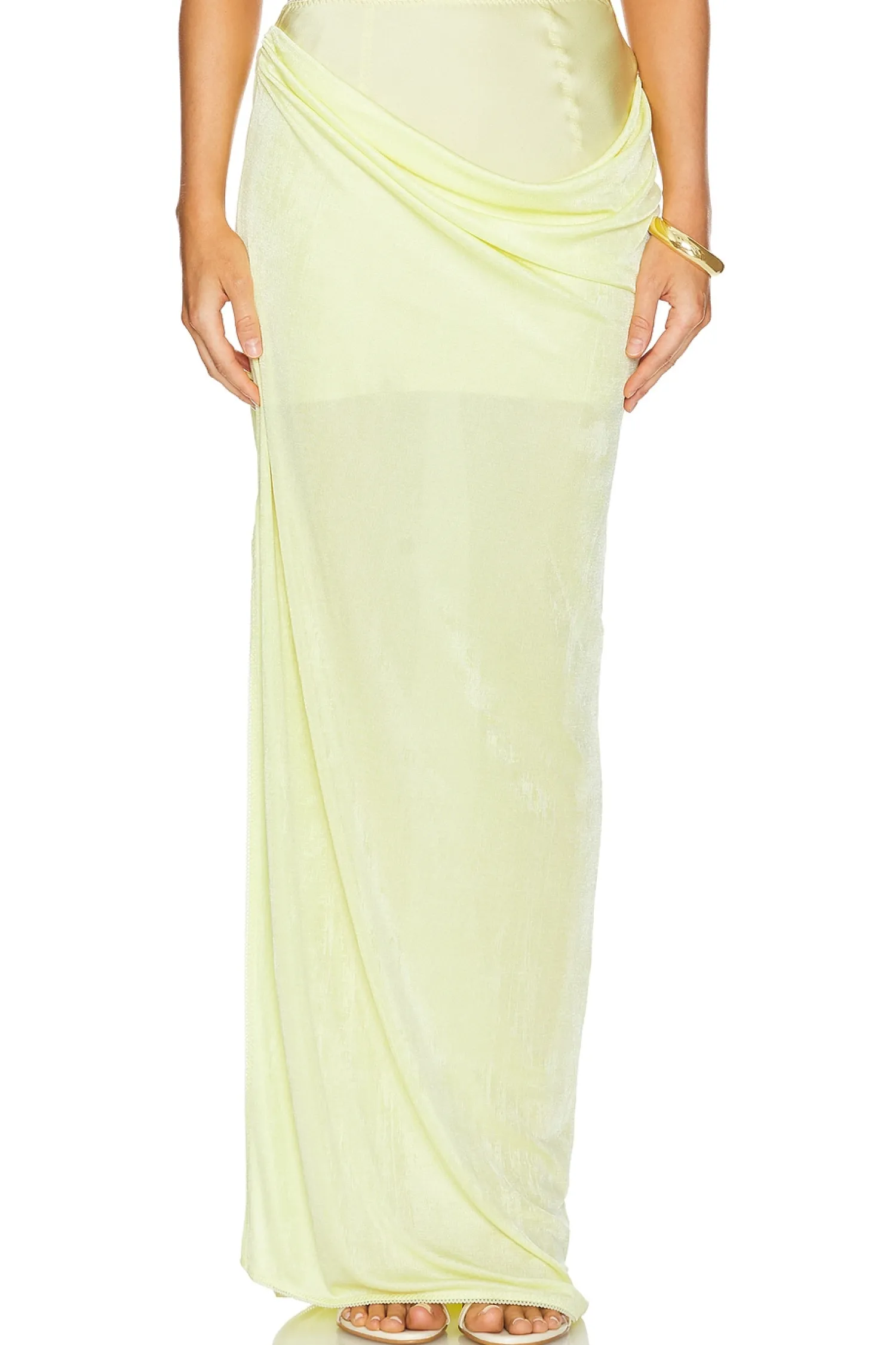 Women Anna October Matching Sets>Casey Draped Maxi Skirt