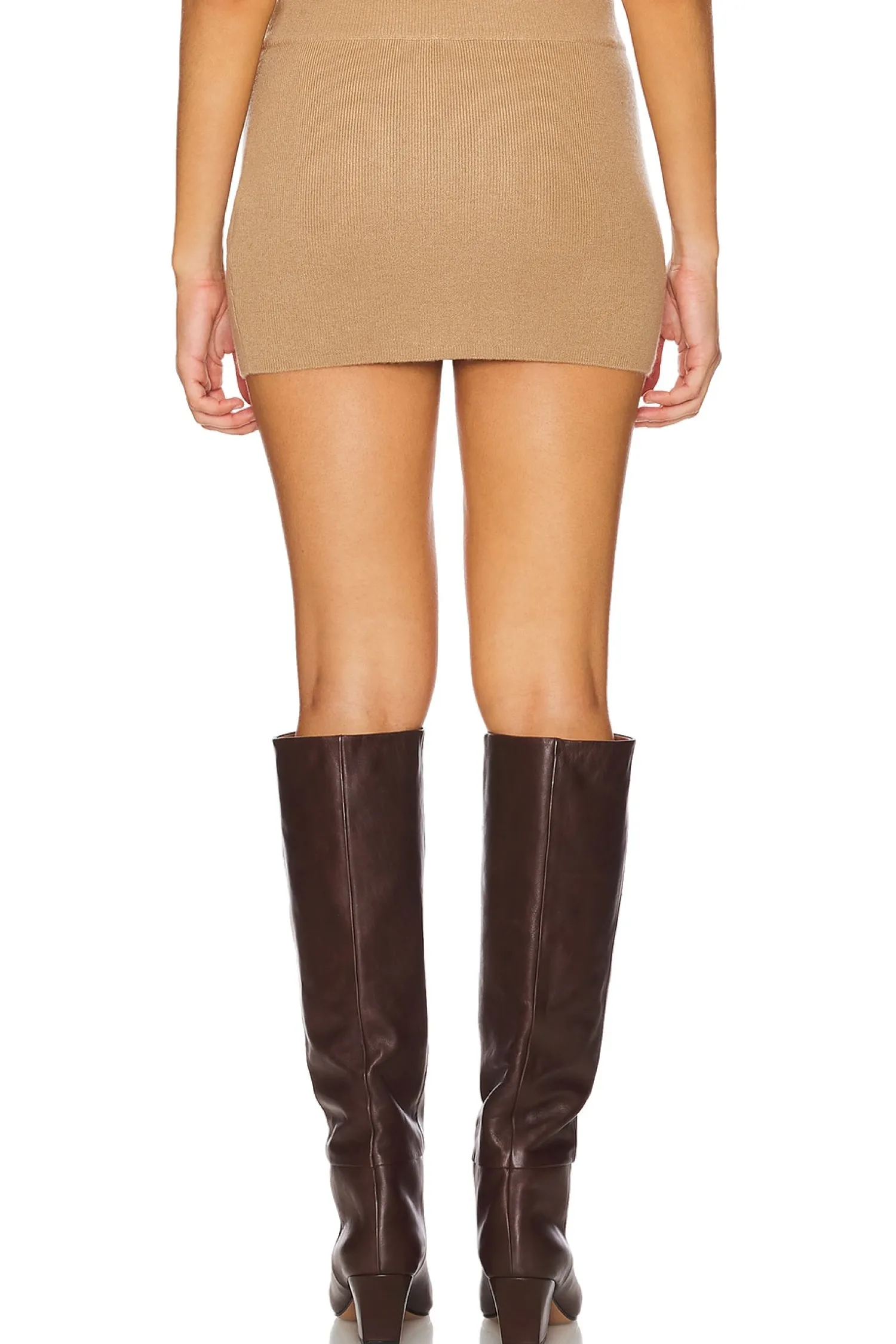 Women AEXAE Matching Sets>Cashmere Mini Skirt