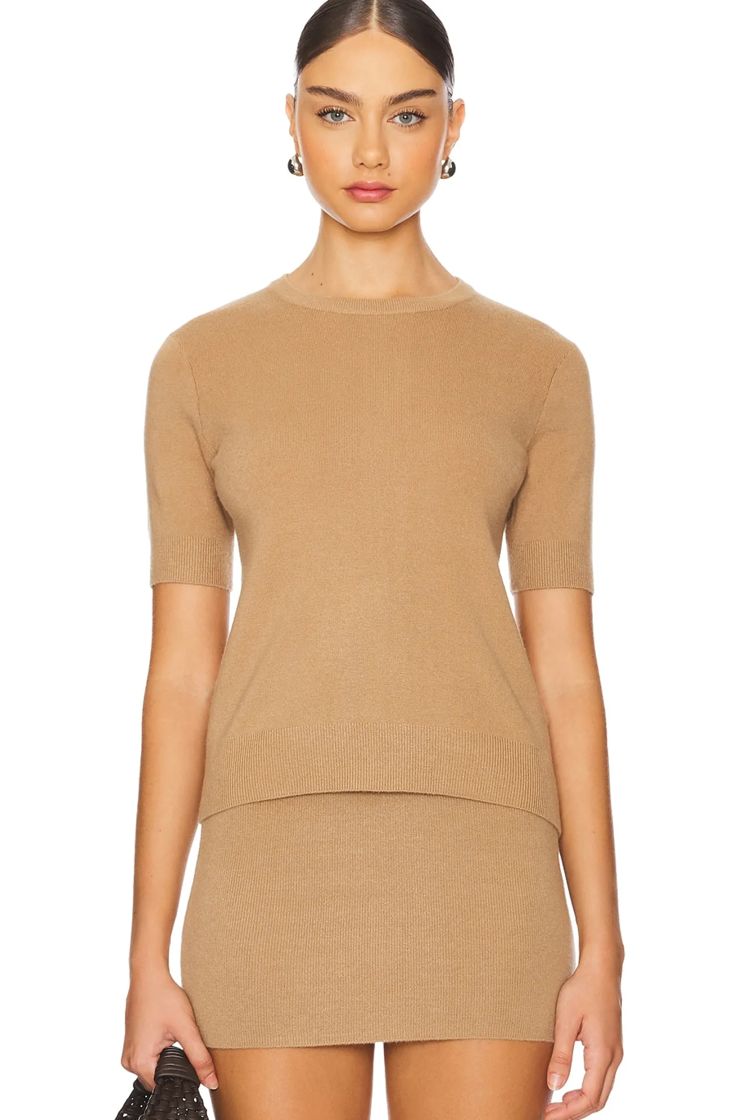 Women AEXAE Matching Sets>Cashmere T-shirt