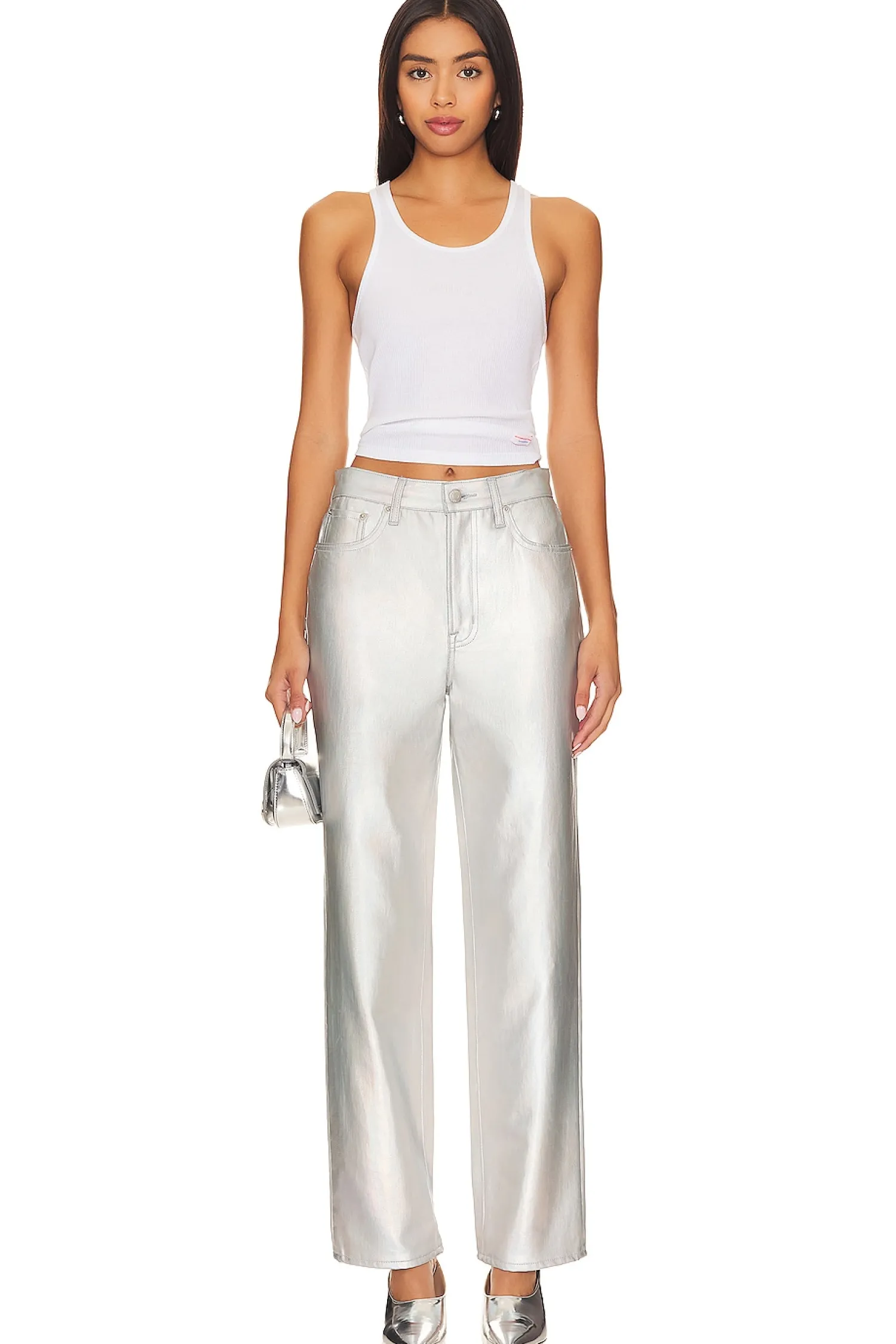 Women PISTOLA Pants>Cassie Super High Rise Straight