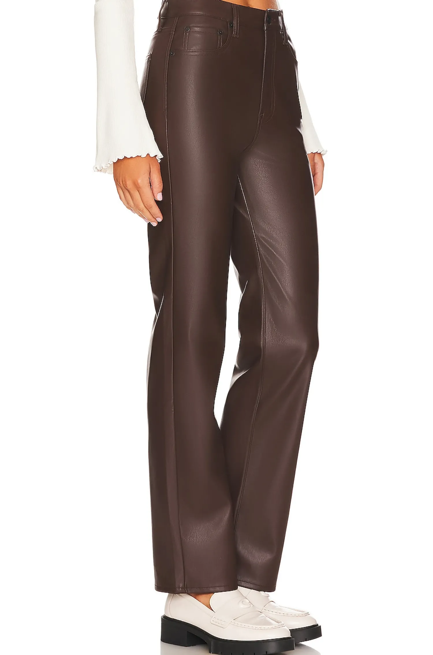 Women PISTOLA Pants>Cassie Super High Rise Straight Pant