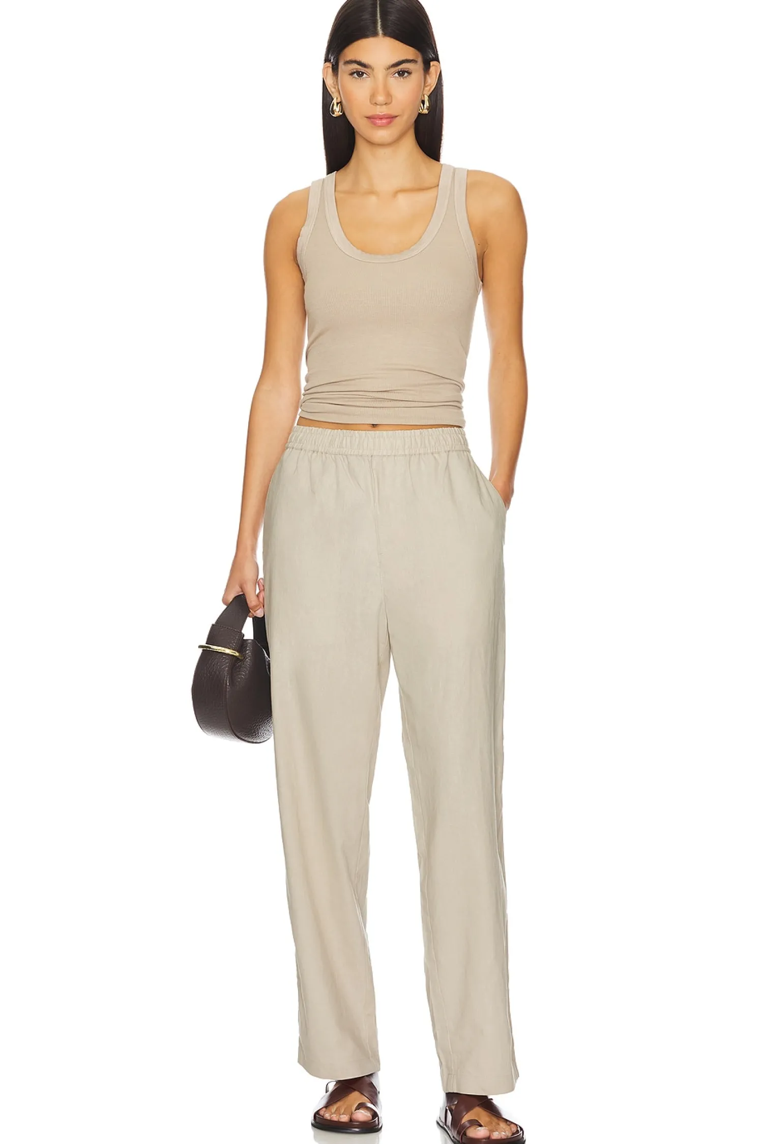 Women WAO Pants>Casual Linen Pant