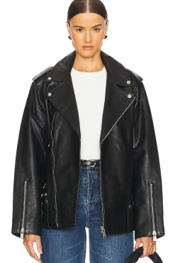 Women GRLFRND Jackets & Coats>Cat Moto Jacket