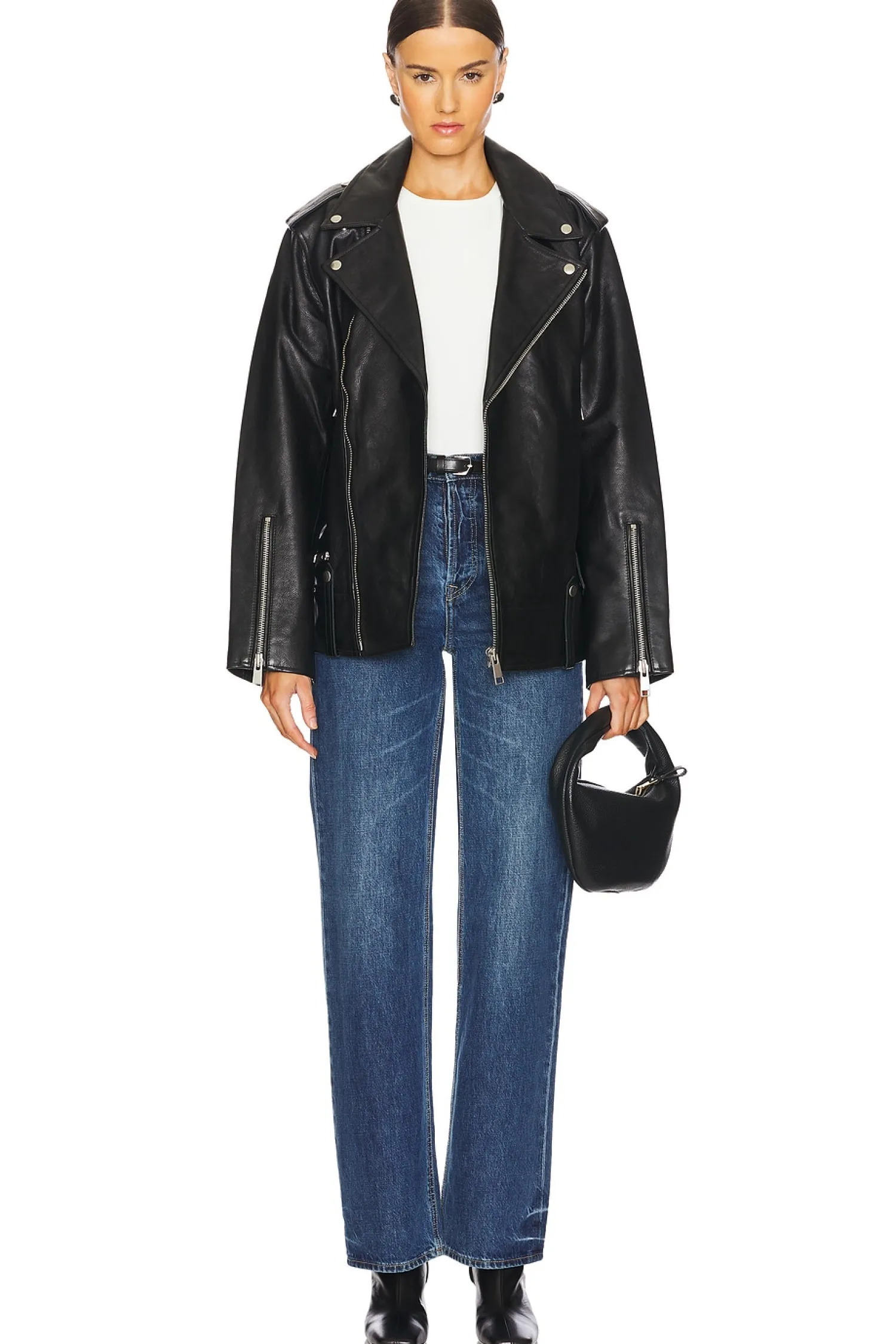 Women GRLFRND Jackets & Coats>Cat Moto Jacket