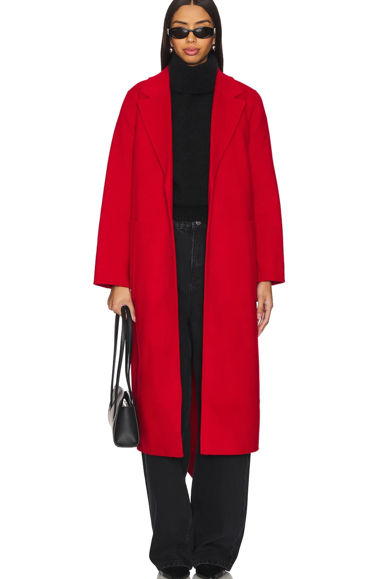 Women Ivy Oak Jackets & Coats>Celia Belted Double Face Coat