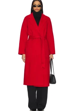 Women Ivy Oak Jackets & Coats>Celia Belted Double Face Coat